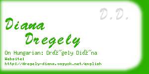 diana dregely business card